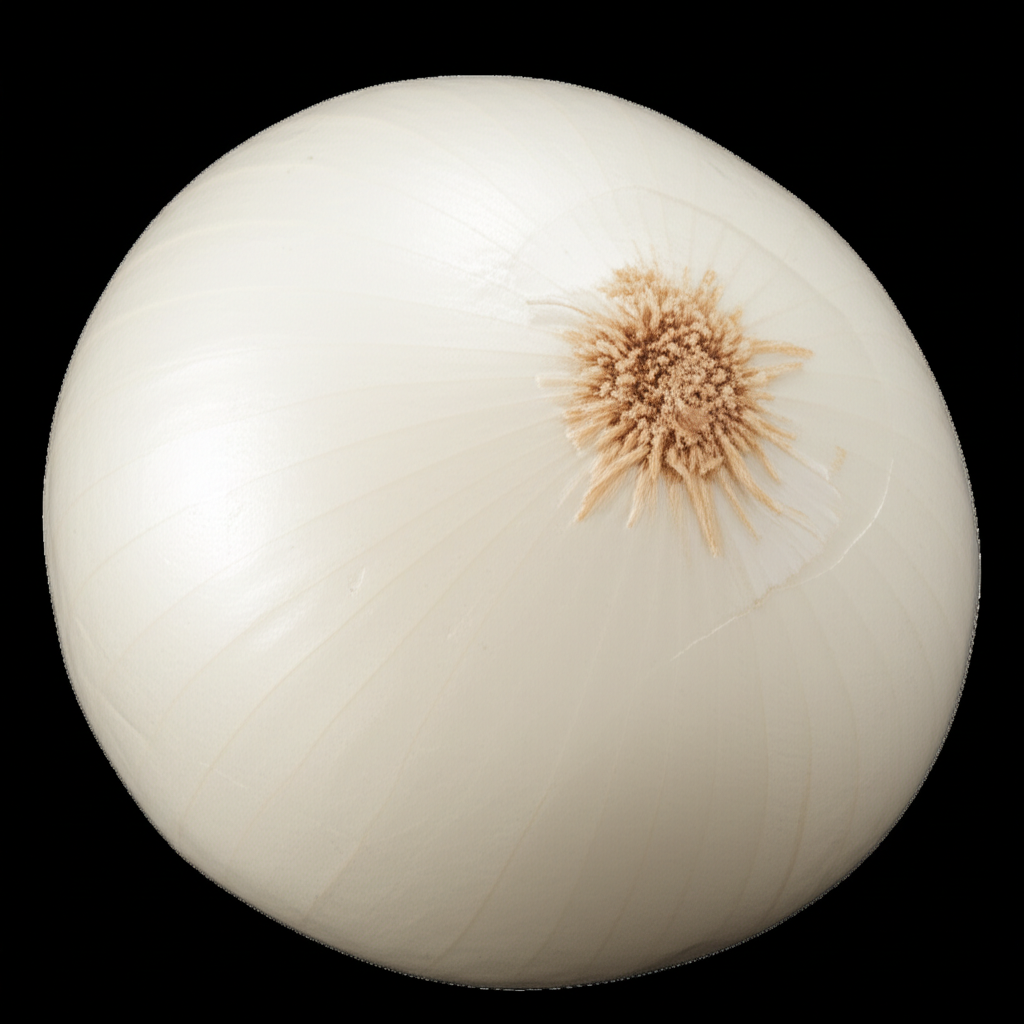 Cebolla de huevo blanca