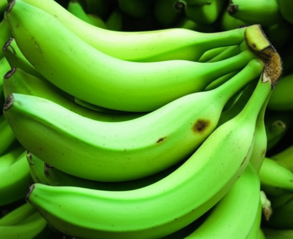 Banano criollo verde