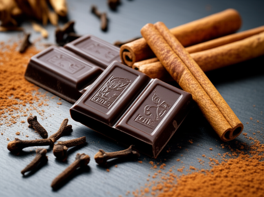Chocolate clavos y canela