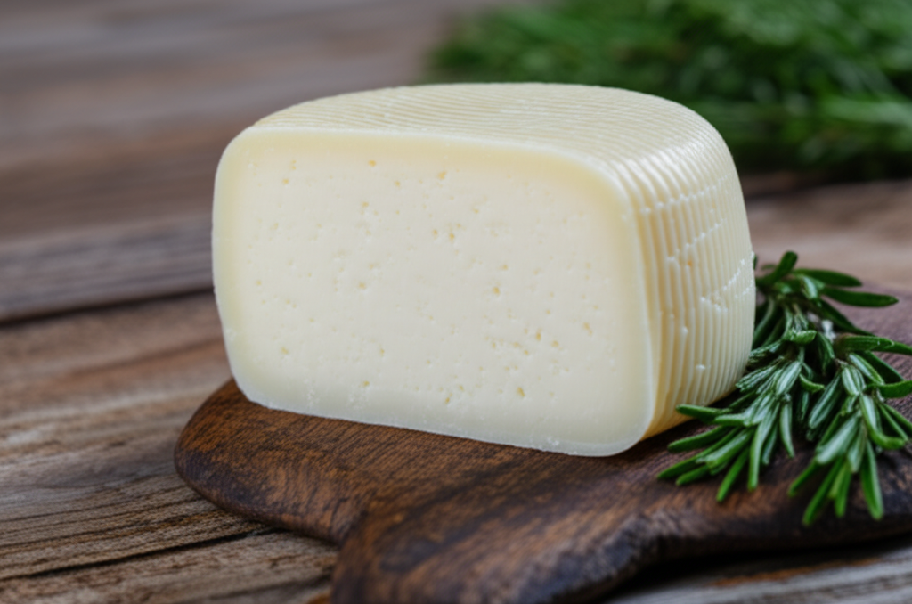 Queso de leche de cabra natural