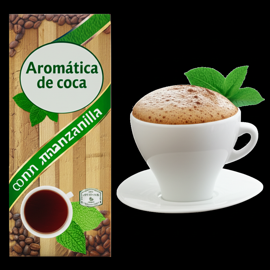 Aromática de coca con manzanilla