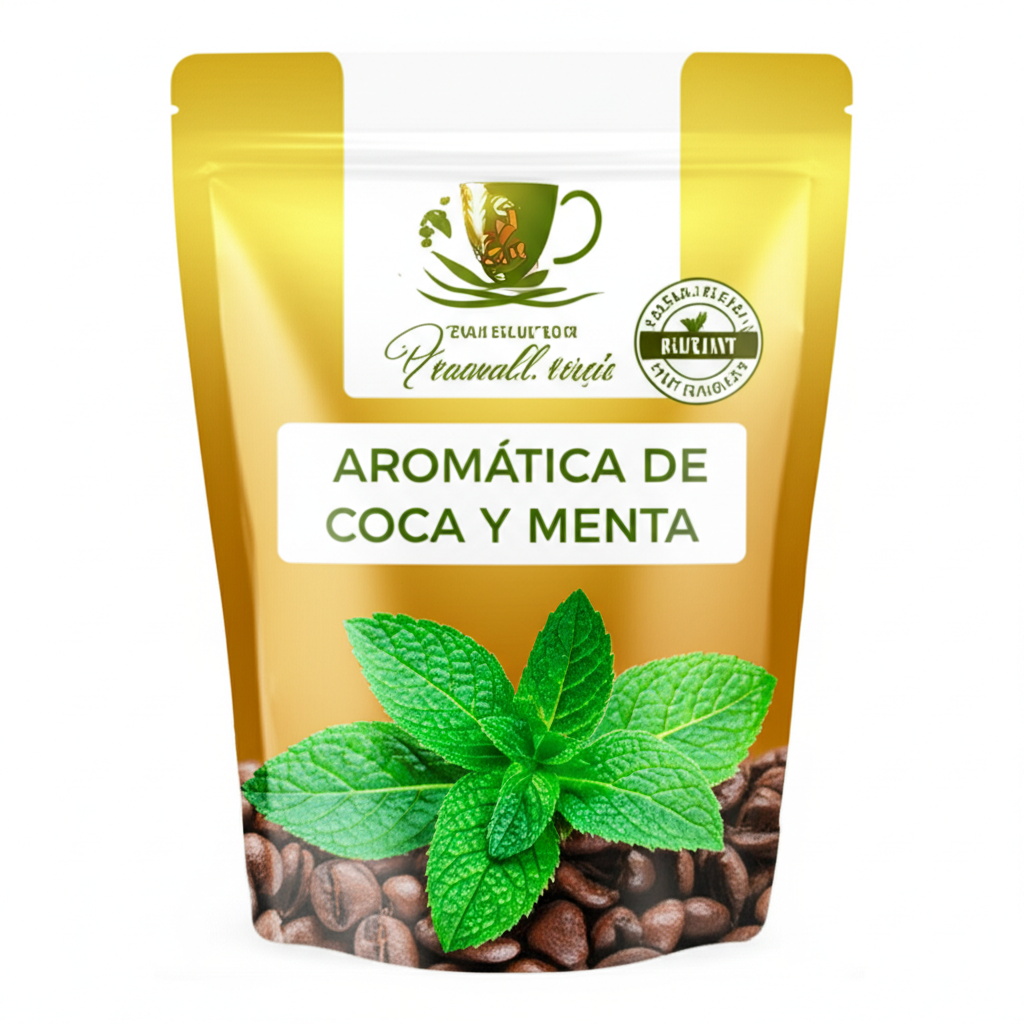 Aromática de coca y menta