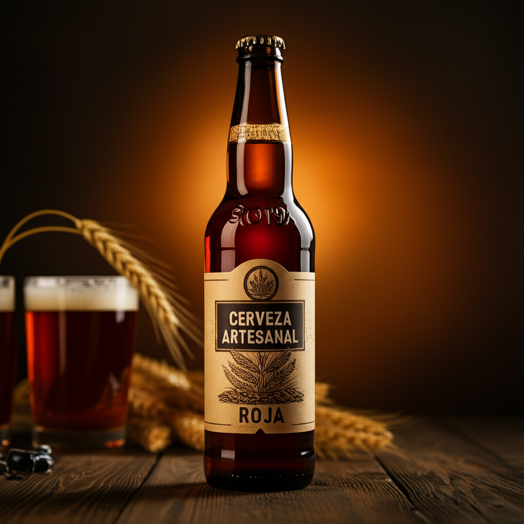 Cerveza Artesanal Roja
