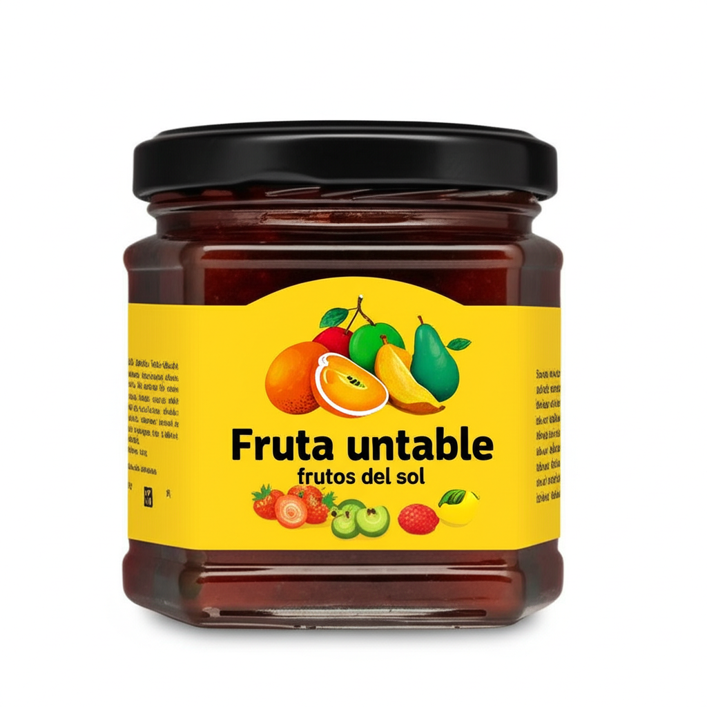 Fruta untable frutos del sol
