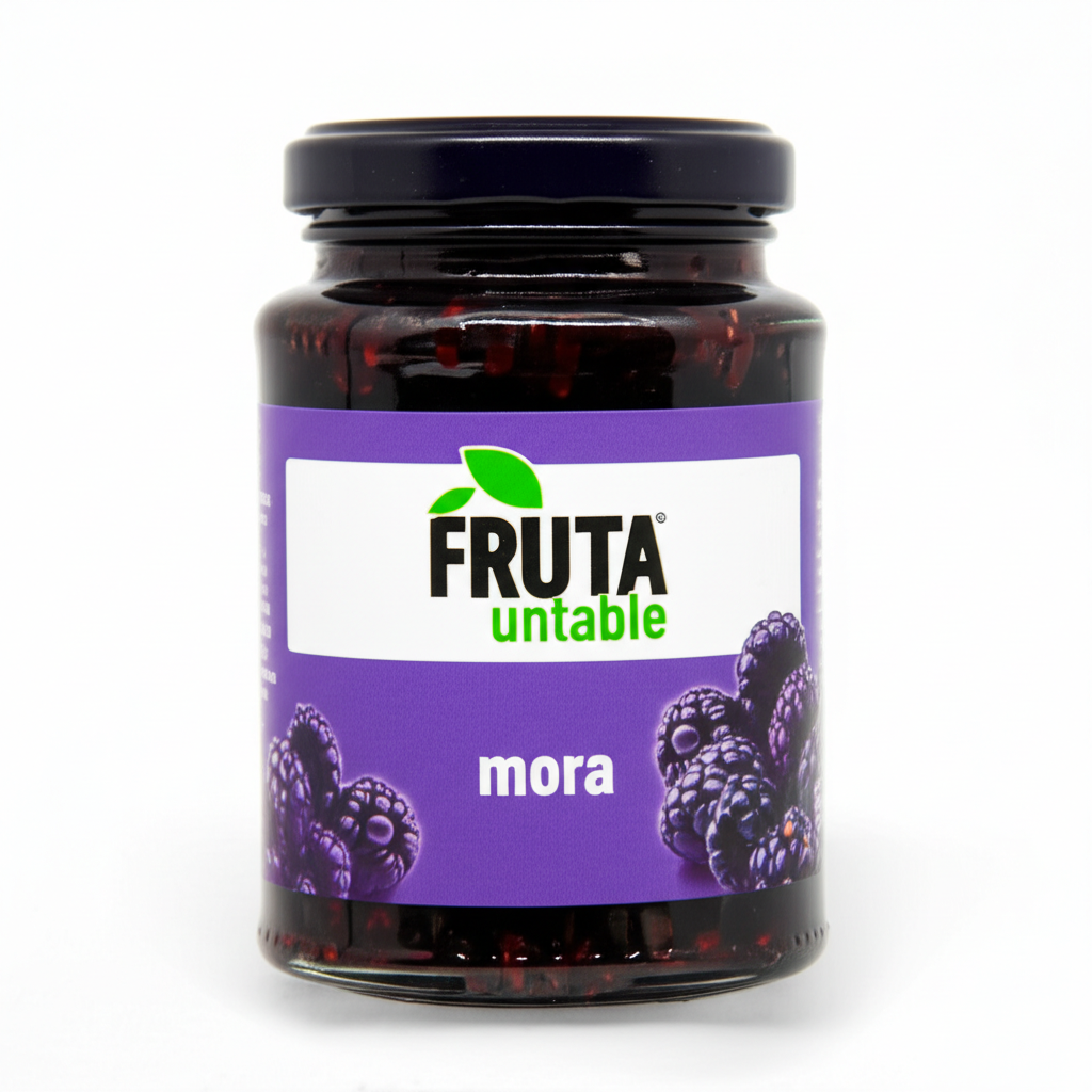 Fruta untable mora
