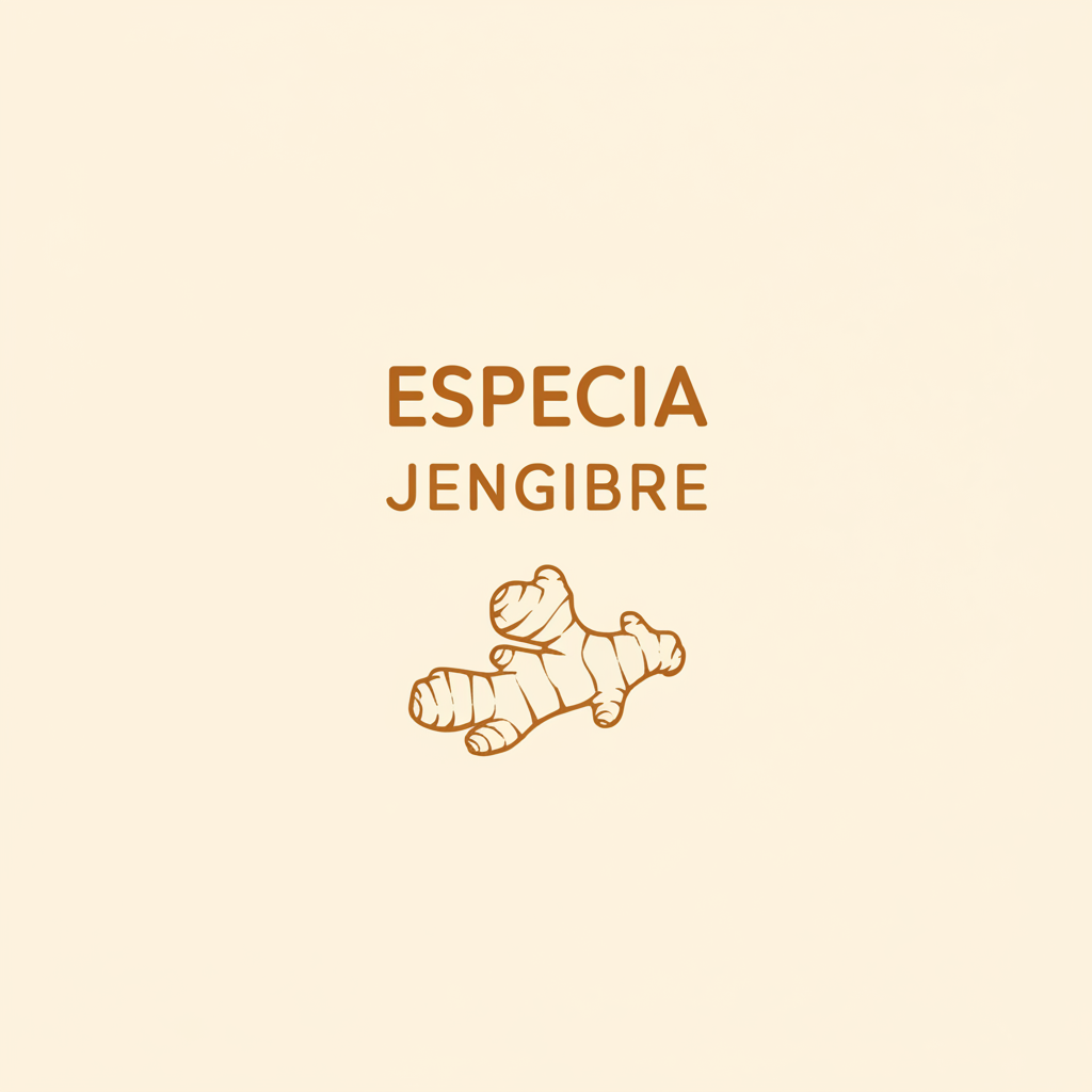 Especia Jengibre