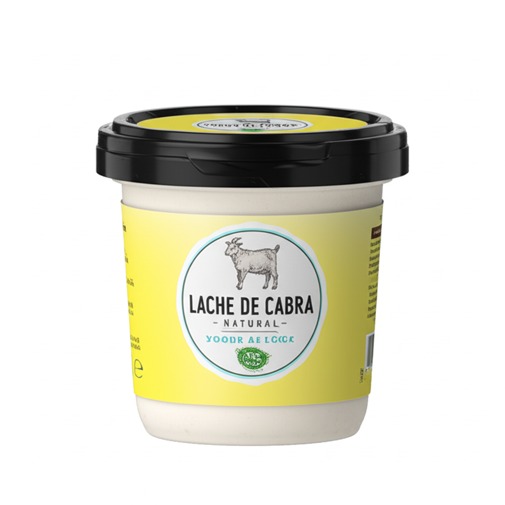 Yogurt de leche de cabra natural
