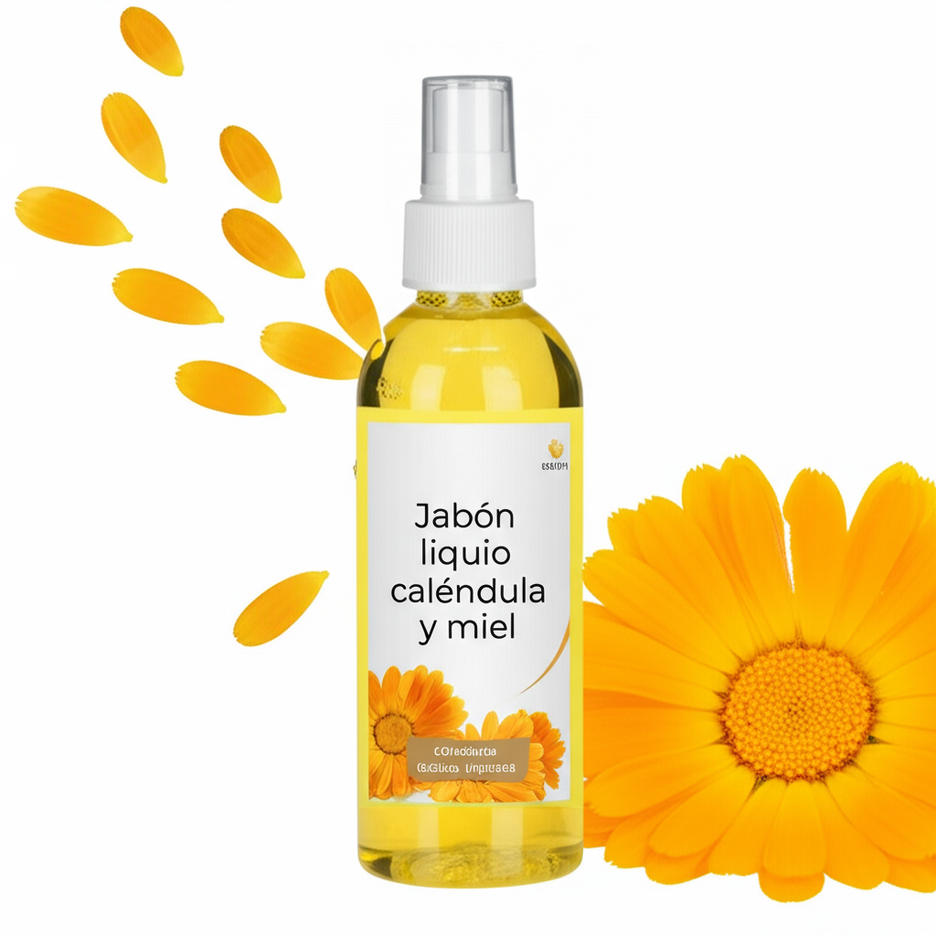 Jabòn liquido calendula y miel